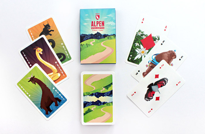 MarmotaMaps Alpen Kartenspiel