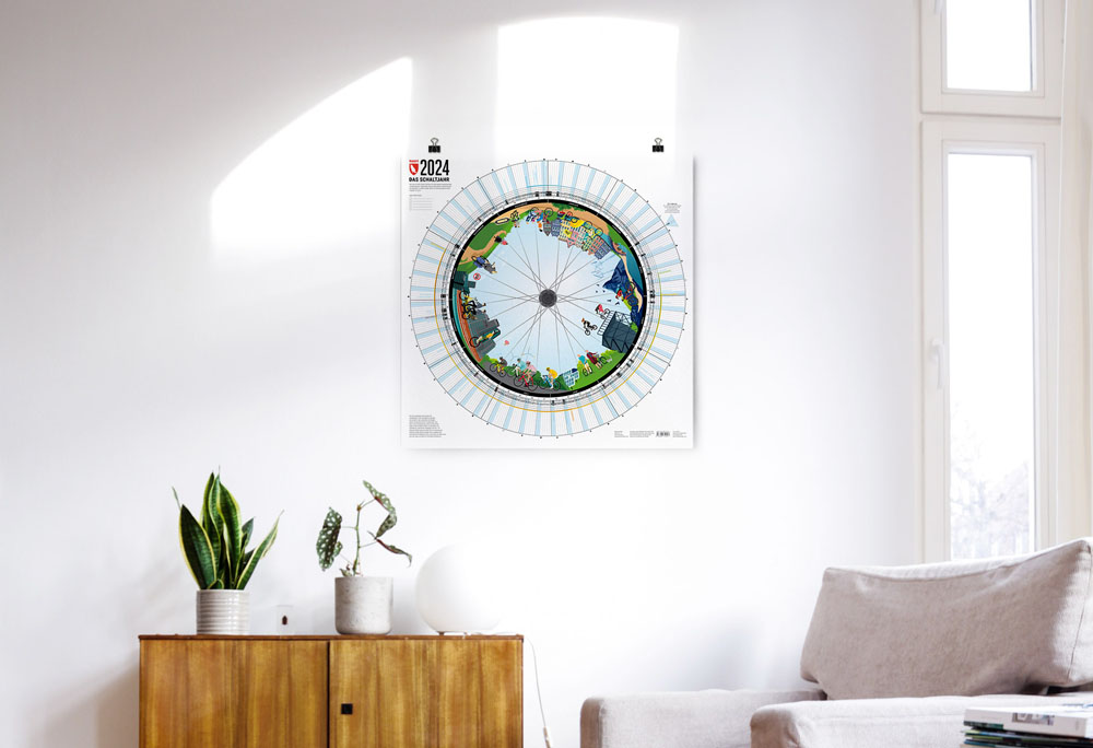 Kalender Marmota Maps 2024